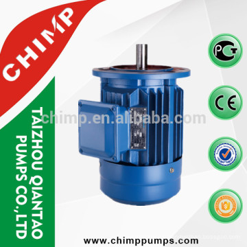 CHIMP Y2 series 0.55kW 1500rpm 380V 415V cast iron casing asynchronous electric motor